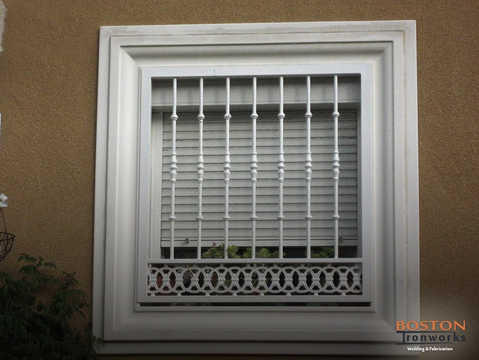 Get Enhanced Security with Window Grills - Boston Iron Works